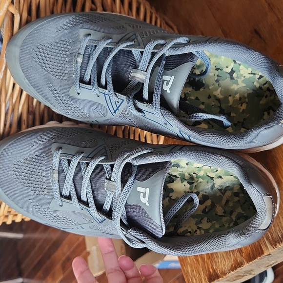 Propet One LT Gray Trainers Ortholite Gym Running Shoes Sneakers Gray sz 11 Wide - Picture 4 of 16